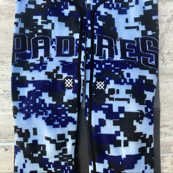 Stance MLB San Diego Padres Camo Crew Socks - Picture 12 of 16